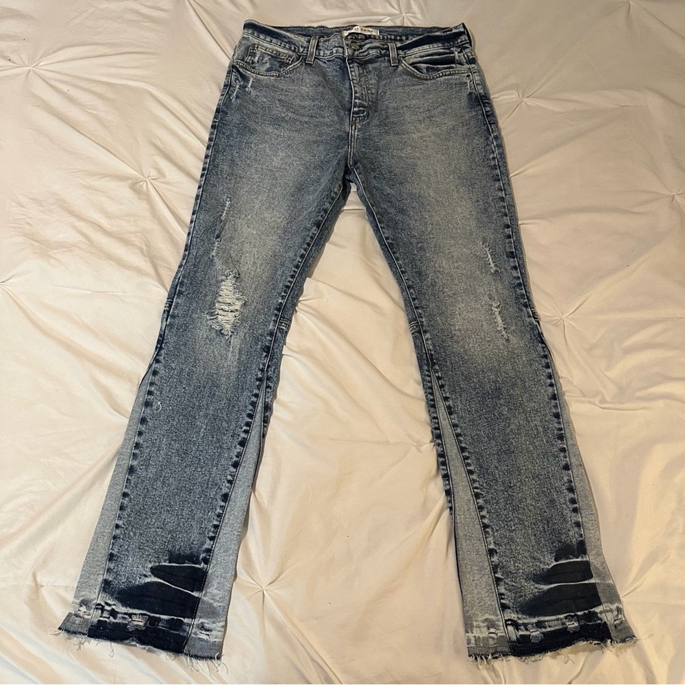 First Row Distressed men's Jeans